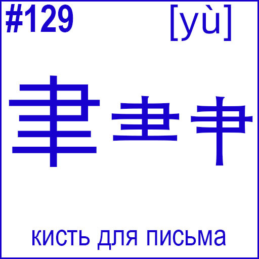 聿 (yù)