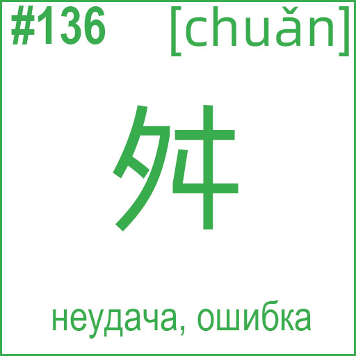 舛 (chuǎn)