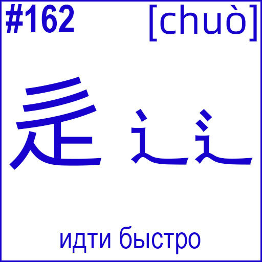 辵 / 辶 (chuò)