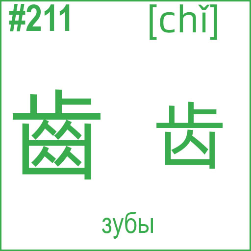 齒 (chǐ)