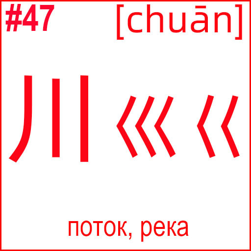 巛 / 川 (chuān)