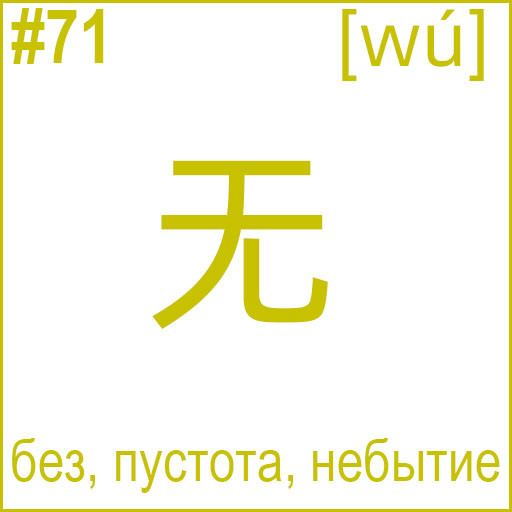 无 / 旡 (wú)