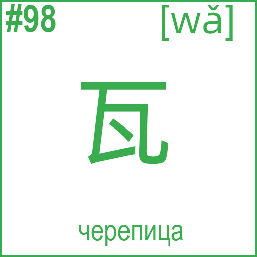 瓦 (wǎ)